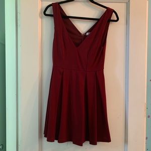 Red dress, size small